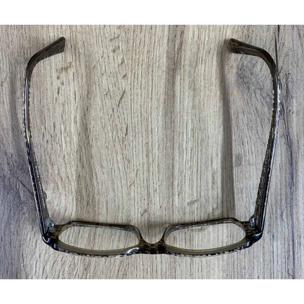 JEAN LAFONT eyeglasses CHEETAH PRINT RECTANGLE  glasses frame MOD: FACILE 155
